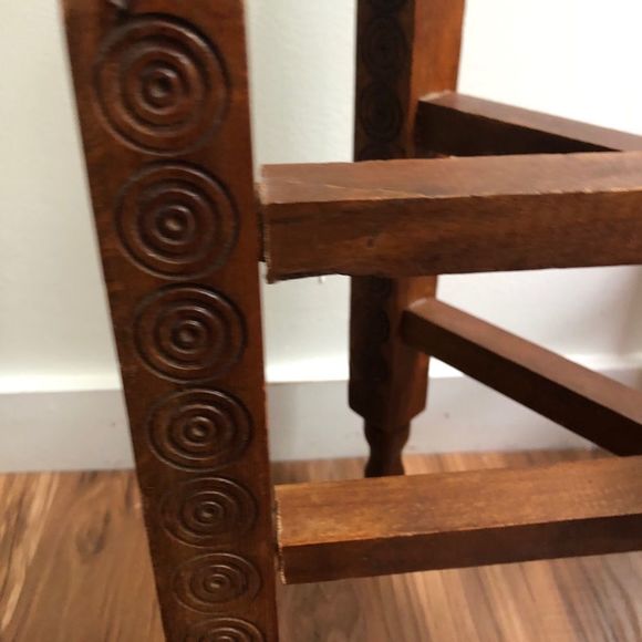 Vintage | Middle Eastern Tray / Table & Folding Base - Picture 13 of 16